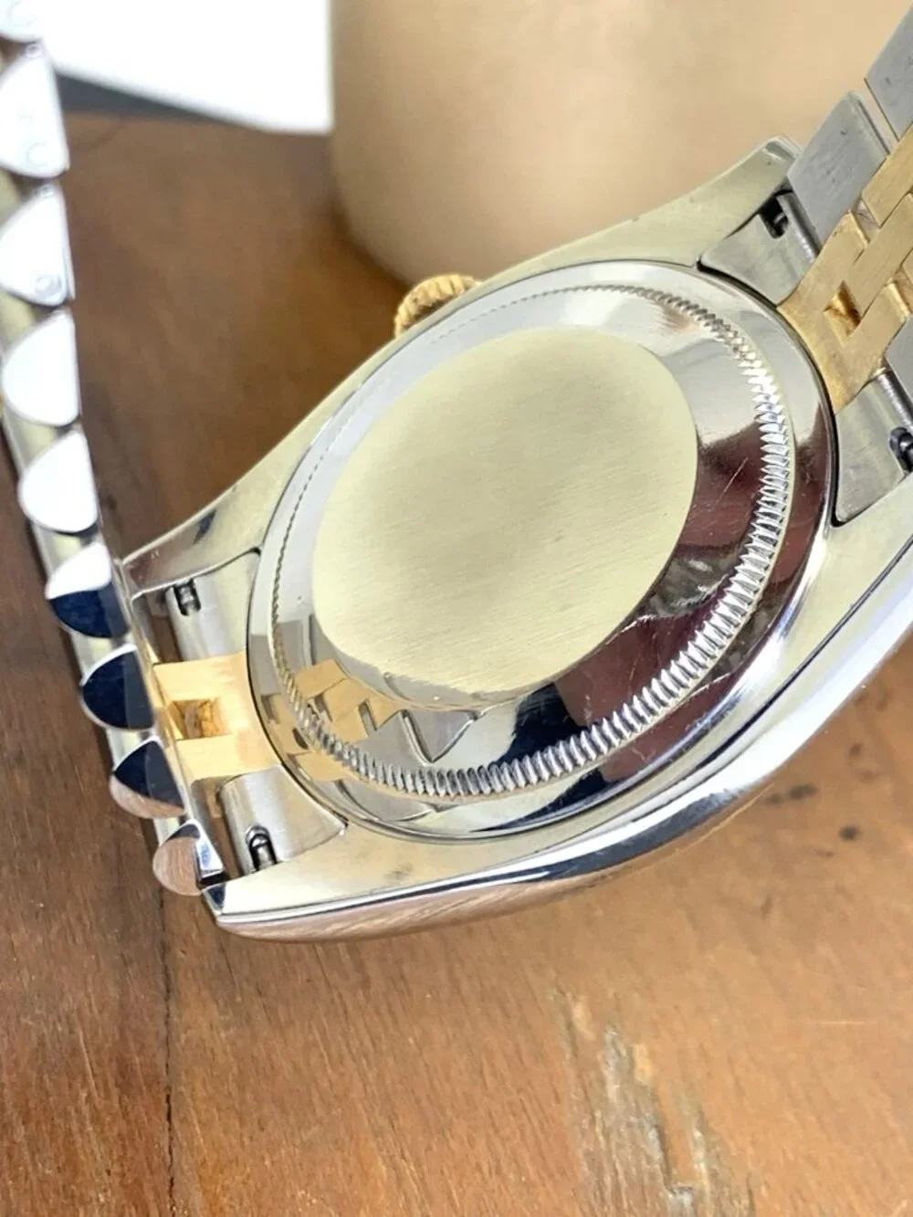Rolex Datejust Watch 116233 Swiss Automatic Diamond Dial 18K Gold & Steel 36mm